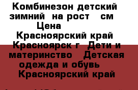 Комбинезон детский (зимний) на рост 86см. › Цена ­ 2 500 - Красноярский край, Красноярск г. Дети и материнство » Детская одежда и обувь   . Красноярский край